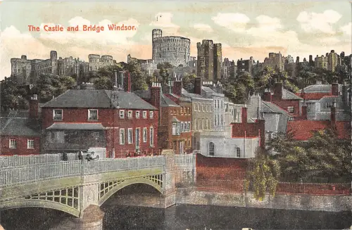 uk26362 castle and bridge windsor uk