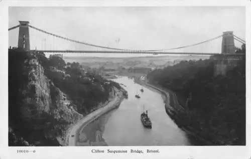 uk15588 Clifton Hängebrücke Bristol Echtfoto UK