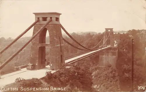 uk29360 clifton hängebrücke echtfoto uk bristol
