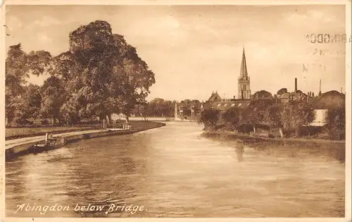 BR96494 frith abingdon below bridge uk
