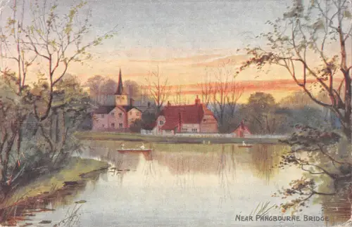 uk16173 pangbourne bridge uk