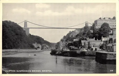 uk30064 Hängebrücke Clifton Bristol Echtfoto UK