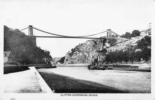 uk29363 clifton hängebrücke echtfoto uk bristol