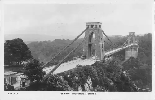 uk29359 clifton hängebrücke echtfoto uk bristol