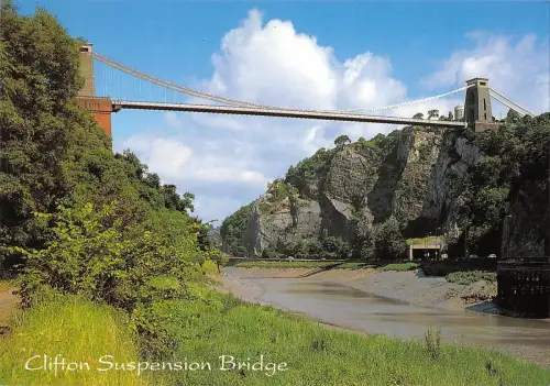 BR75970 Clifton Hängebrücke und Avon-Schlucht UK