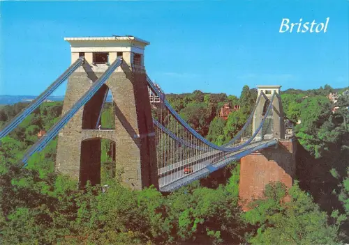 BR75449 the clifton suspension bridge bristol uk