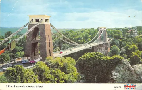 B103998 Clifton Hängebrücke Bristol UK