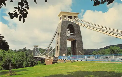 B101522 Clifton Hängebrücke Bristol UK 14x9cm