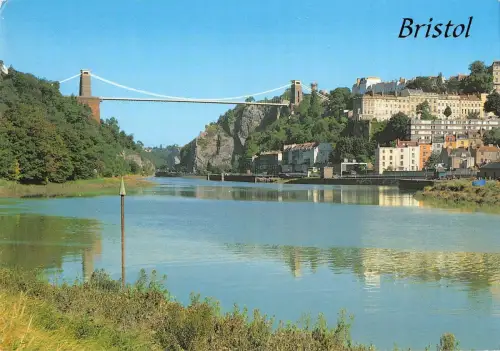 BR91706 Avon Gorge and Clifton Suspension Bridge UK