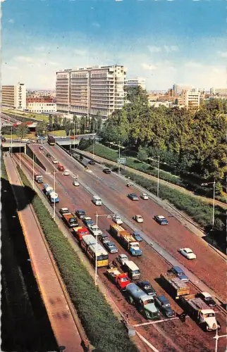 B110688 Niederlande Rotterdam Toegangswegen Mastunnel Euromast Cars Voitures