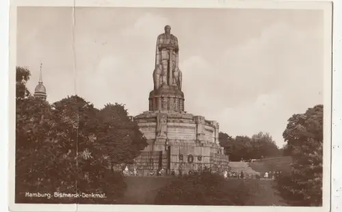BG25800 hamburg bismarck denkmal germany