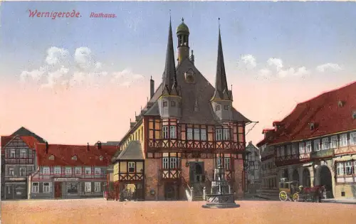 BG25446 wernigerode rathaus germany