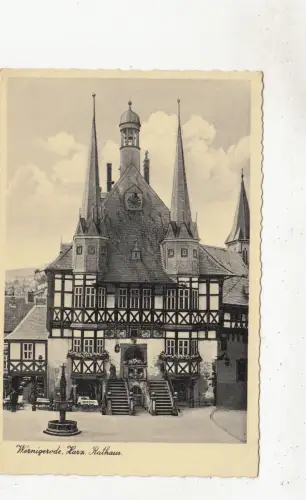 BG26112 wernigerode harz rathaus germany