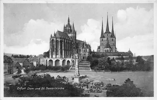 BG24750 erfurt dom und st severikirche germany