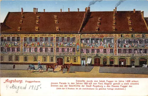 BG25939 Augsburg Fuggerhaus Germany