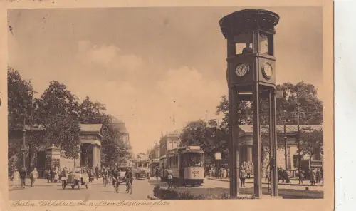 BG25920 berlin verkehrsturm auf potsdamerplatz germany