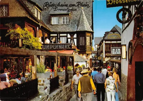 BT14272 Rüdesheim am Rhein Drosselgasse Germany