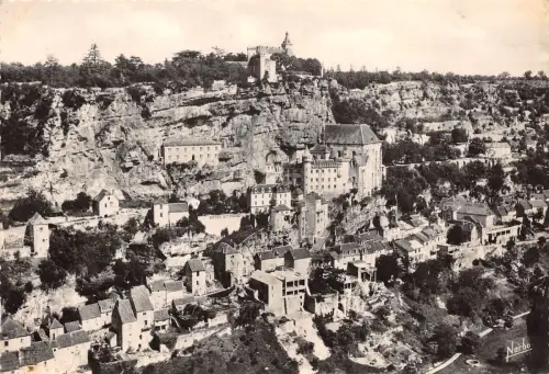 BR5710 Vue generale Rocamadour france