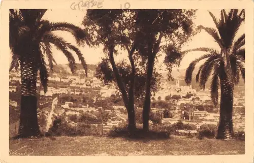 BF8033 grasse vue prise du quartier st claude france Frankreich