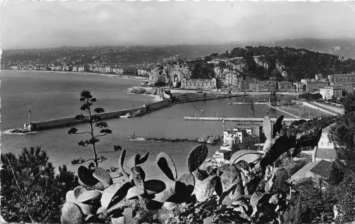 BG30118 nice vue generale sur le port et la baie france CPSM 14x9cm