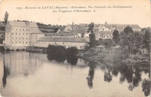 BF6266 entrammes vue generale des etablisements laval france Frankreich