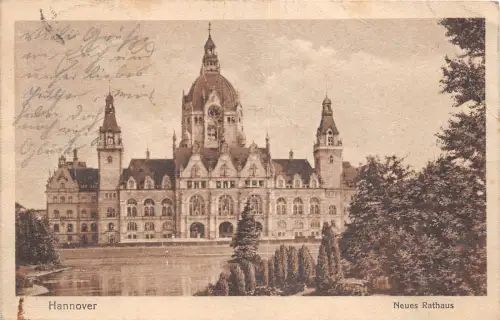 BG26582 hannover neues rathaus germany