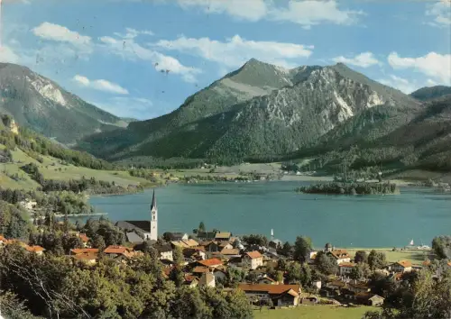 BT11794 Schliersee mit jogerkamp u brecherspitze Germany