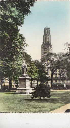 BF25944 amiens somme la tour perret vue du squae st den france front/back image