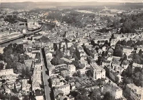 BR48695 Epinal vue panoramique aerienne la moselle et la rue de la pr France