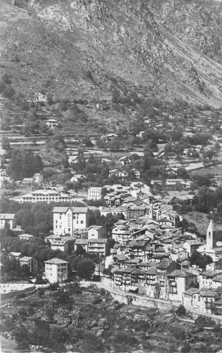 BR28092 Vue generale St Martin Vesubie france