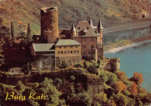BT11714 St Goarshausen am Rhein Burg Katz Germany