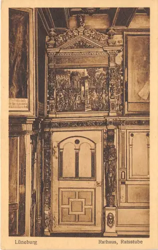 BG25183 Rathaus Ratsstube Lüneburg Deutschland