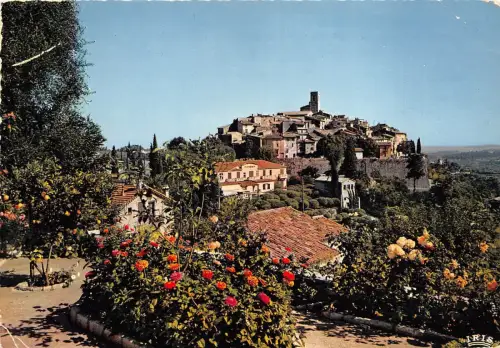 BR28650 St paul de Vence Vue generale france