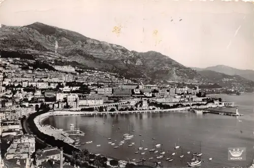 BR10501 Monaco vue Generale et le Port Monte Carlo