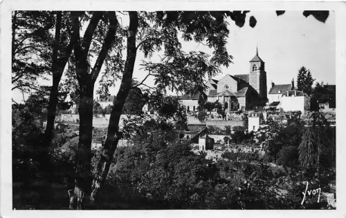 BR11565 Avallon Eglise st lazare vue du bois des Chaumes Echtfoto Frankreich
