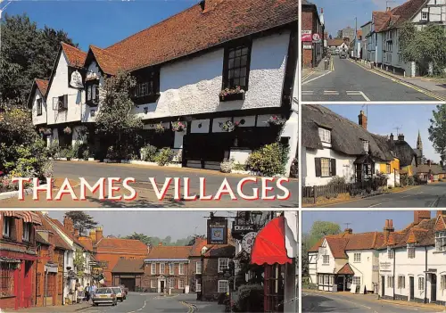 BR89551 Thames Village Hurley Bray Sonning Cookham UK