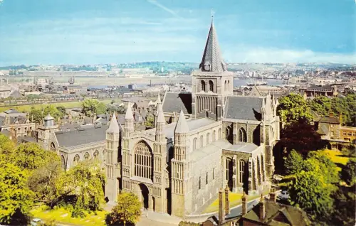 BR66329 the cathedral rochester uk 14x9cm