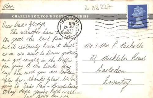 B88227 Ramsgate UK 14x9cm