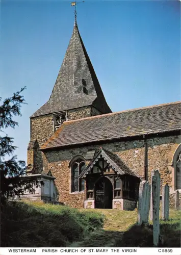 BR83513 Westerham Parish Church of St Mary the Virgin UK