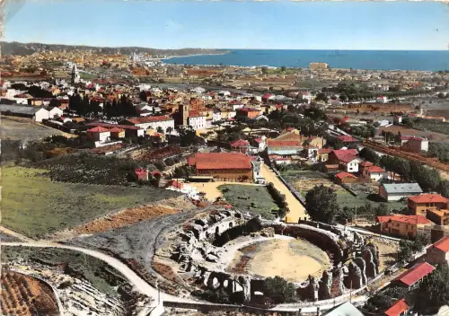 BR39240 Frejus vue aerienne sur les ens france