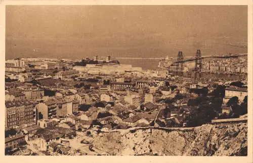 BR72527 marseille vue generale sur la ville et les bassins france