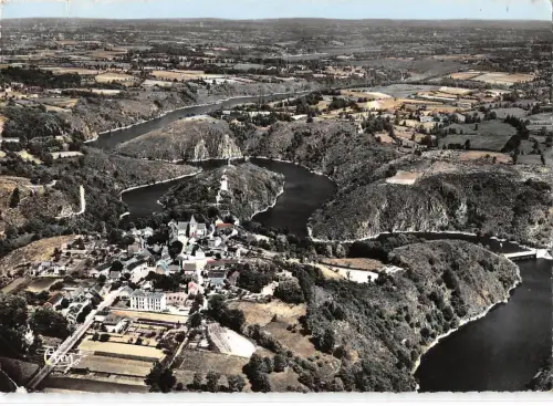 BR50744 Crozant vue panoramique sur la vallee de la creuse Frankreich