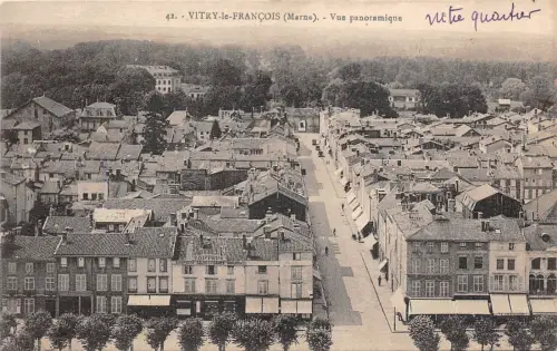 BF2956 vitry le francois vue panoramique france