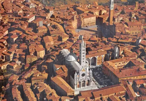 BT3392 Siena Veduta Aerea Italien