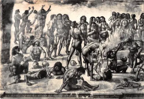 BR51540 Orvieto duomo detaglia della ressurrezione Italien