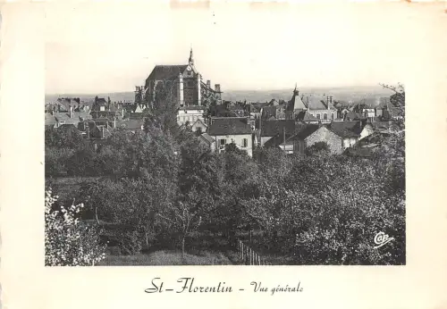 BR17527 St Florentin vue generale france