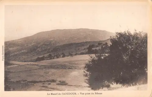 BR46263 Le massif de l Aoudour vue prise du Bibane Algerien
