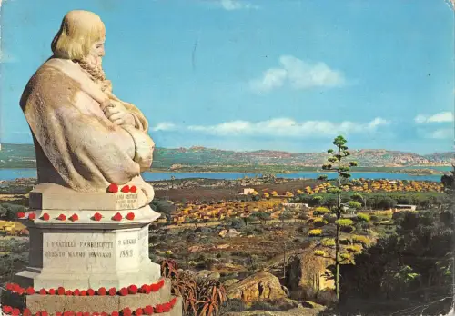 BT0437 Caprera Club Mediteraneene di monument a giuseppe garibaldi Italien