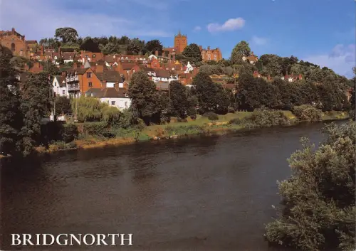 BR76530 vom Fluss Severn Bridgnorth UK