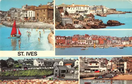 B101250 st ives uk 14x9cm